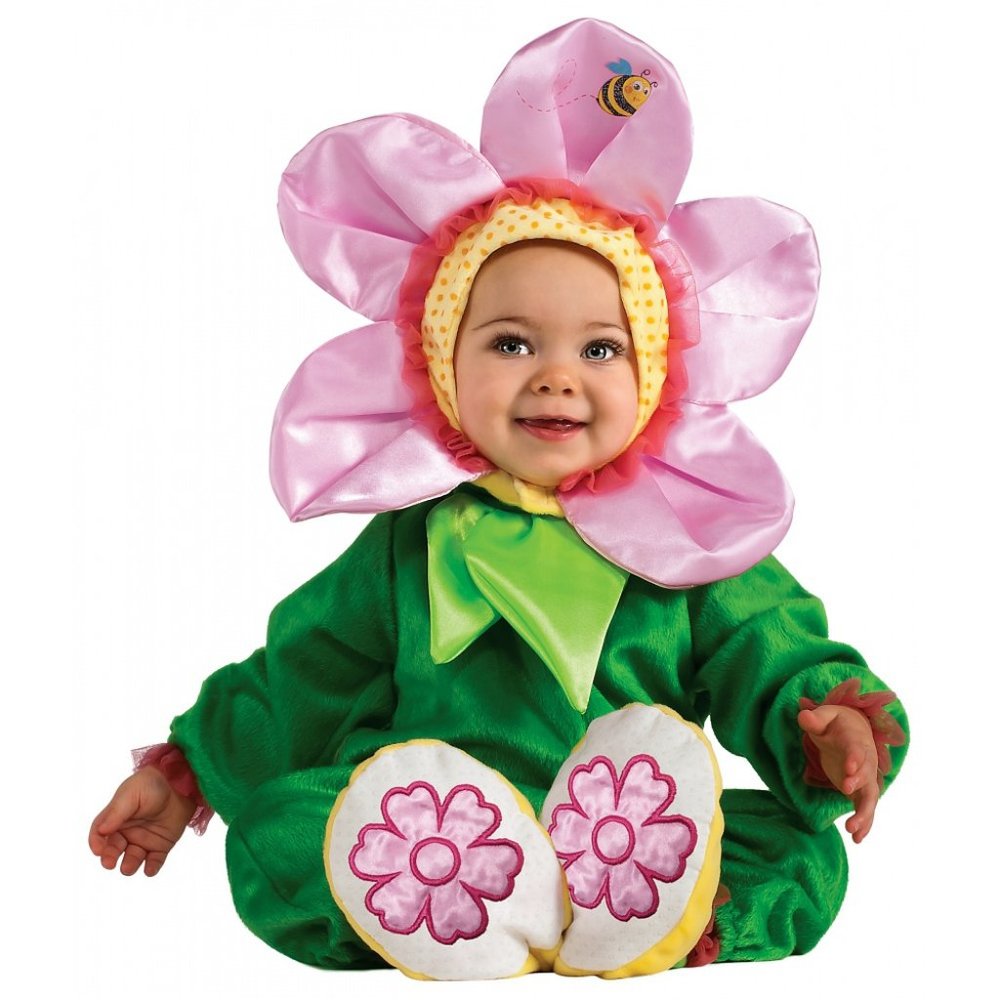Pink Pansy Flower Infant Baby Halloween Costume